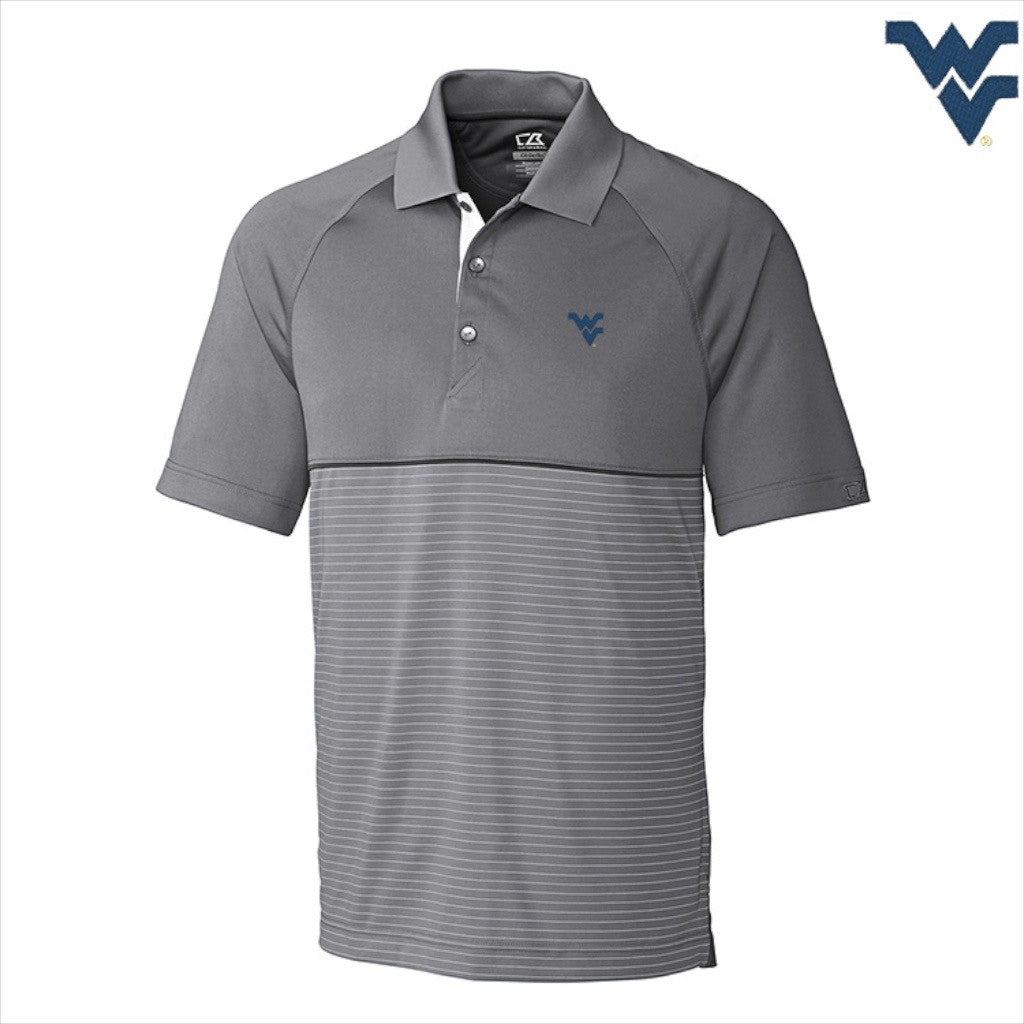 MCK09165 Cutter & Buck Men's Junction Stripe Hybrid Polo