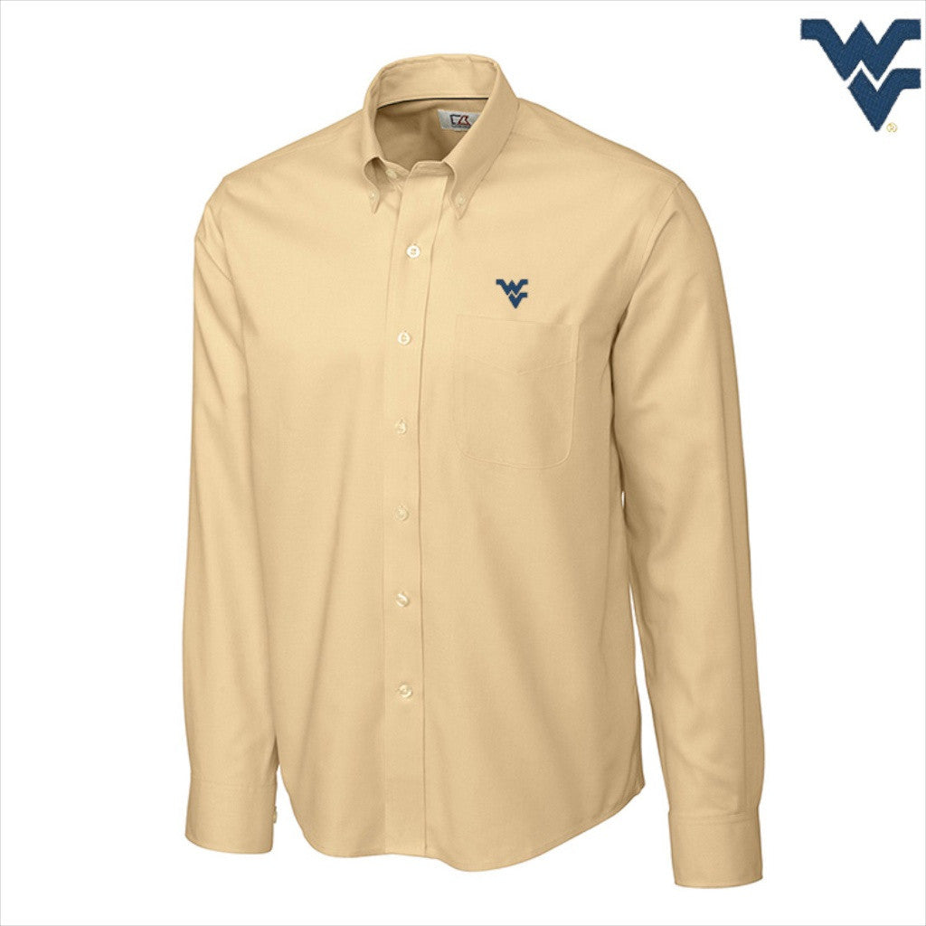 CUTTER & BUCK MEN'S LONG-SLEEVE EASY CARE NAILSHEAD